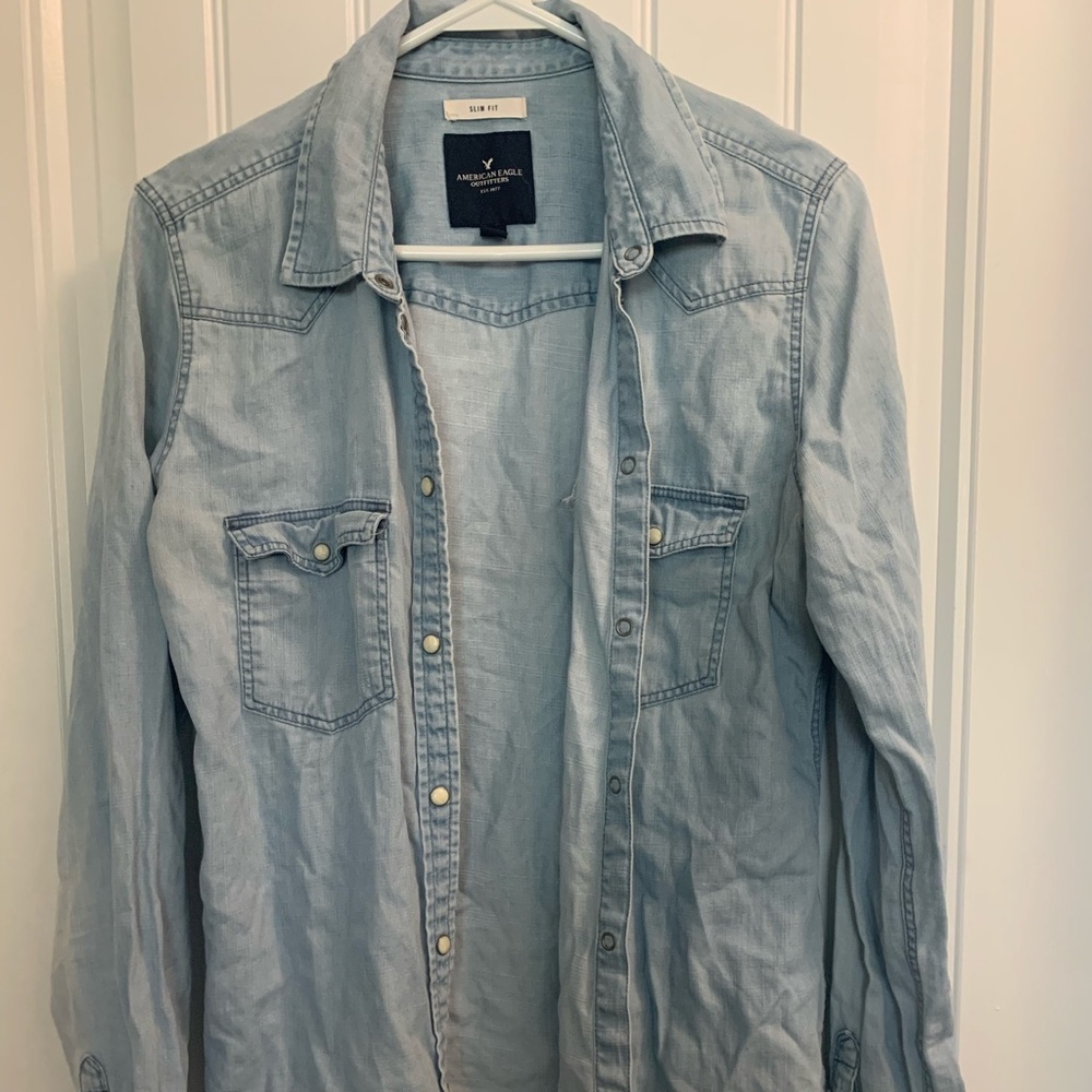 Jean cardigan